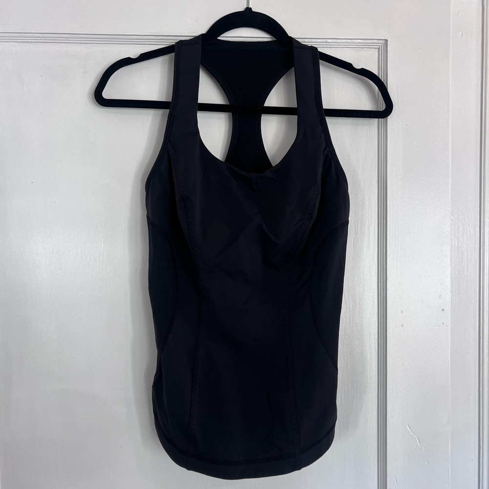 lululemon athletica Black Tank Top
